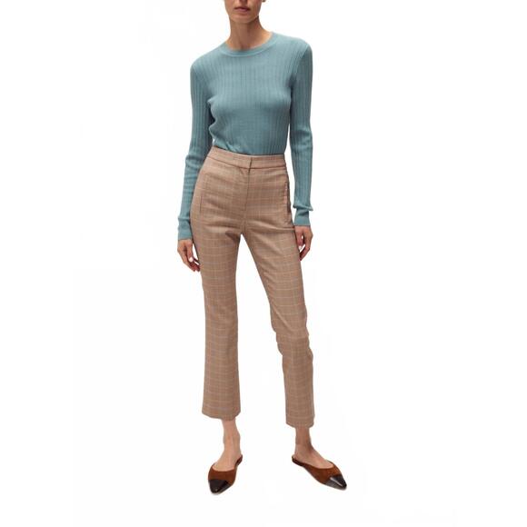 NEW VERONICA BEARD cheval pullover in lake mist